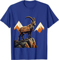 Just a Goat Lover Funny Animal Fan Design T-Shirt - Royal Blue