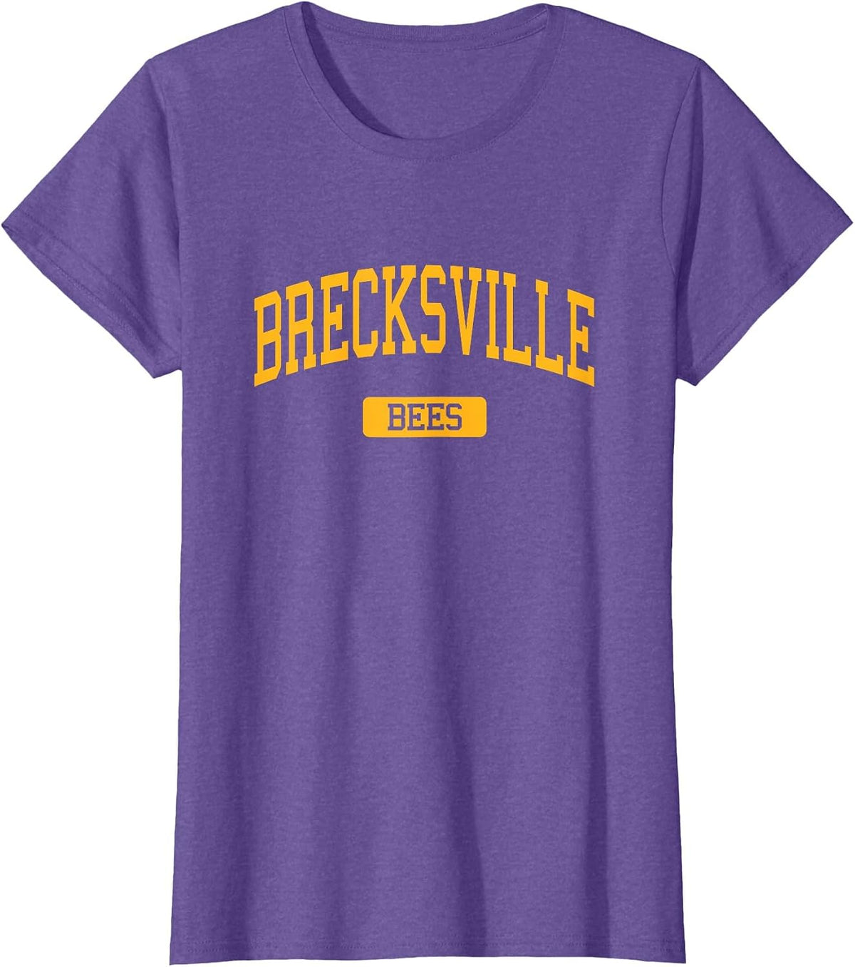 Brecksville High School HS Broadview Heights OH Varsity SPOR T-Shirt - Purple Heather