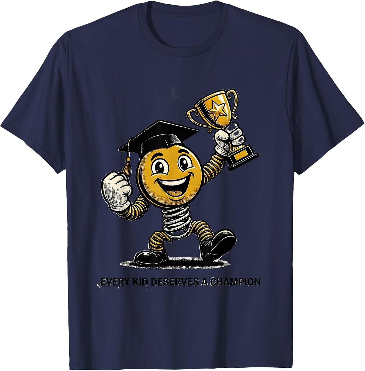 Every Kid Deserves A Champion Sped Teacher T-Shirt - Navy Blue