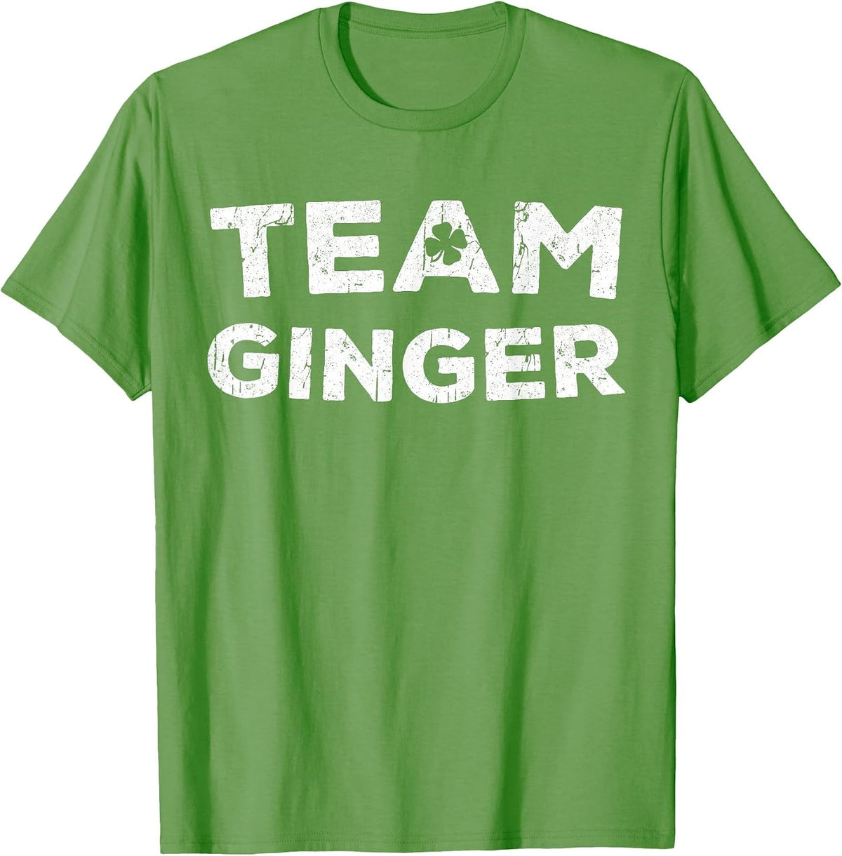 Team Ginger Shirt Men Women Drinking St Patricks Day T-Shirt - Grass Green