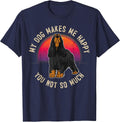 English Cocker Spaniel Dog Vintage T-Shirt - Navy Blue