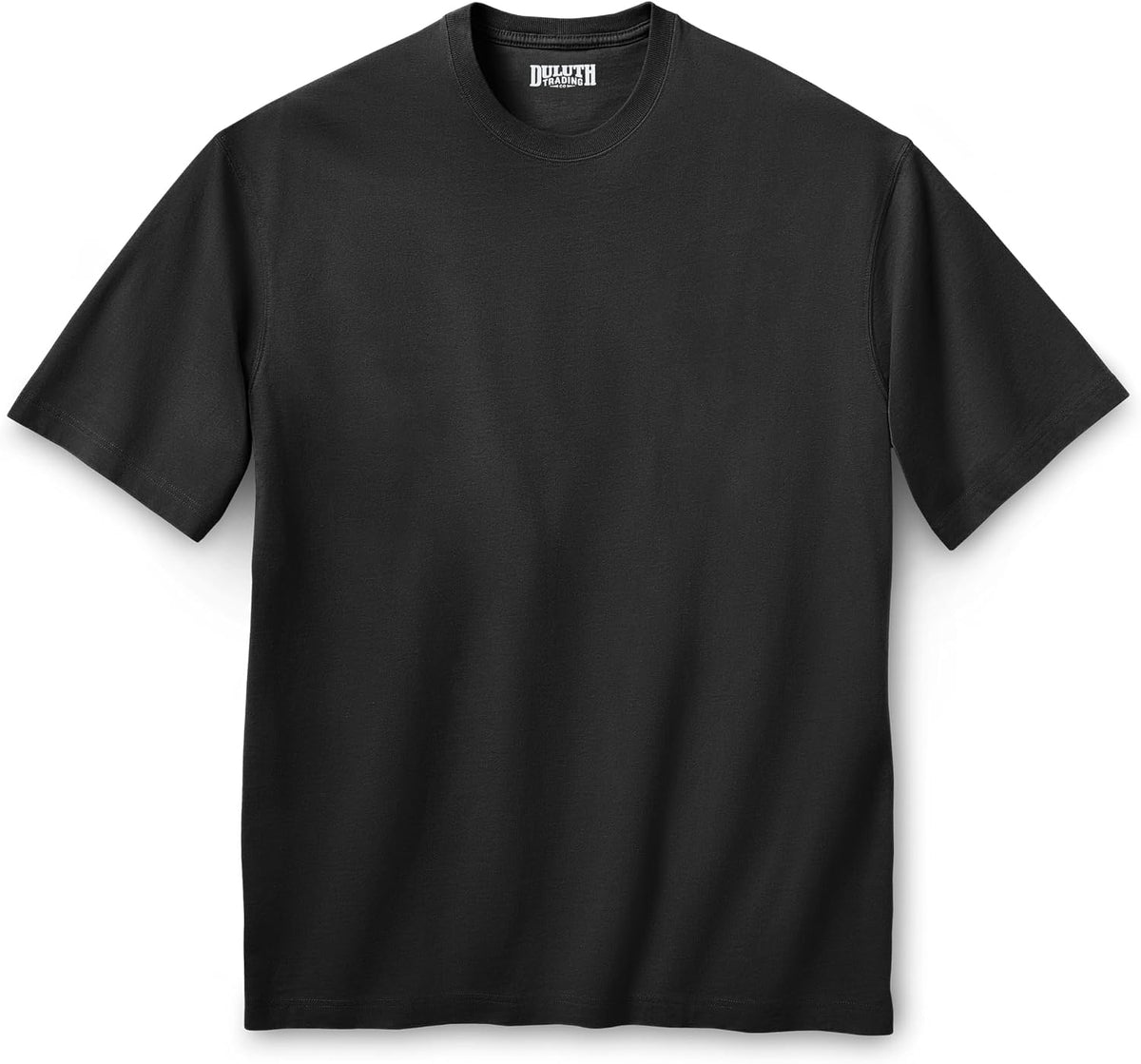 Duluth Trading Co Men's Longtail T Relaxed Fit Short Sleeve T-Shirt - Black