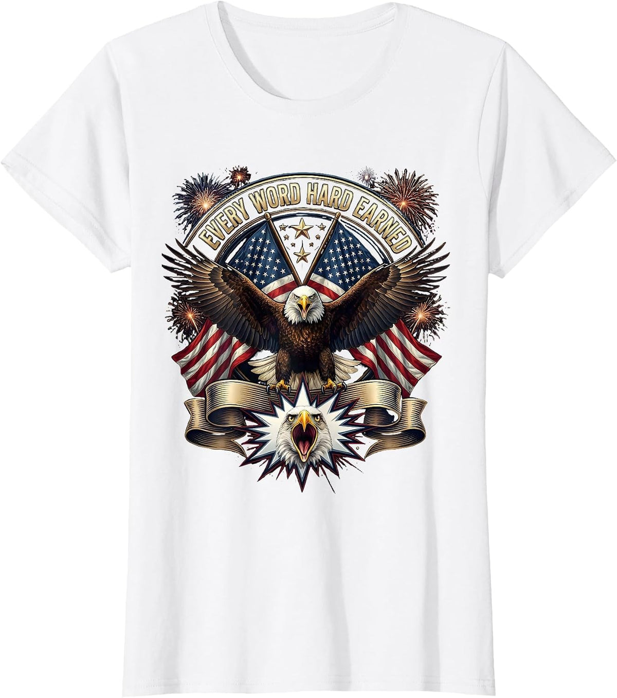 Every Word Hard Earned Speech Therapy Design T-Shirt - White