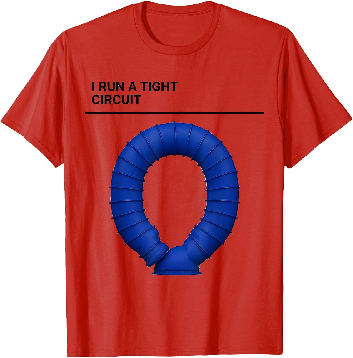 Men's I Run A Tight Circuit Funny Respiratory Therapist RT Humor T-Shirt - Red