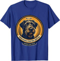 Wirehaired Pointing Griffon, Exhibition Piece Dog Breed T-Shirt - Royal Blue