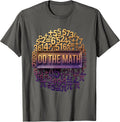 Do the Math Bold Graphic Design for Number Lovers T-Shirt - Asphalt Grey