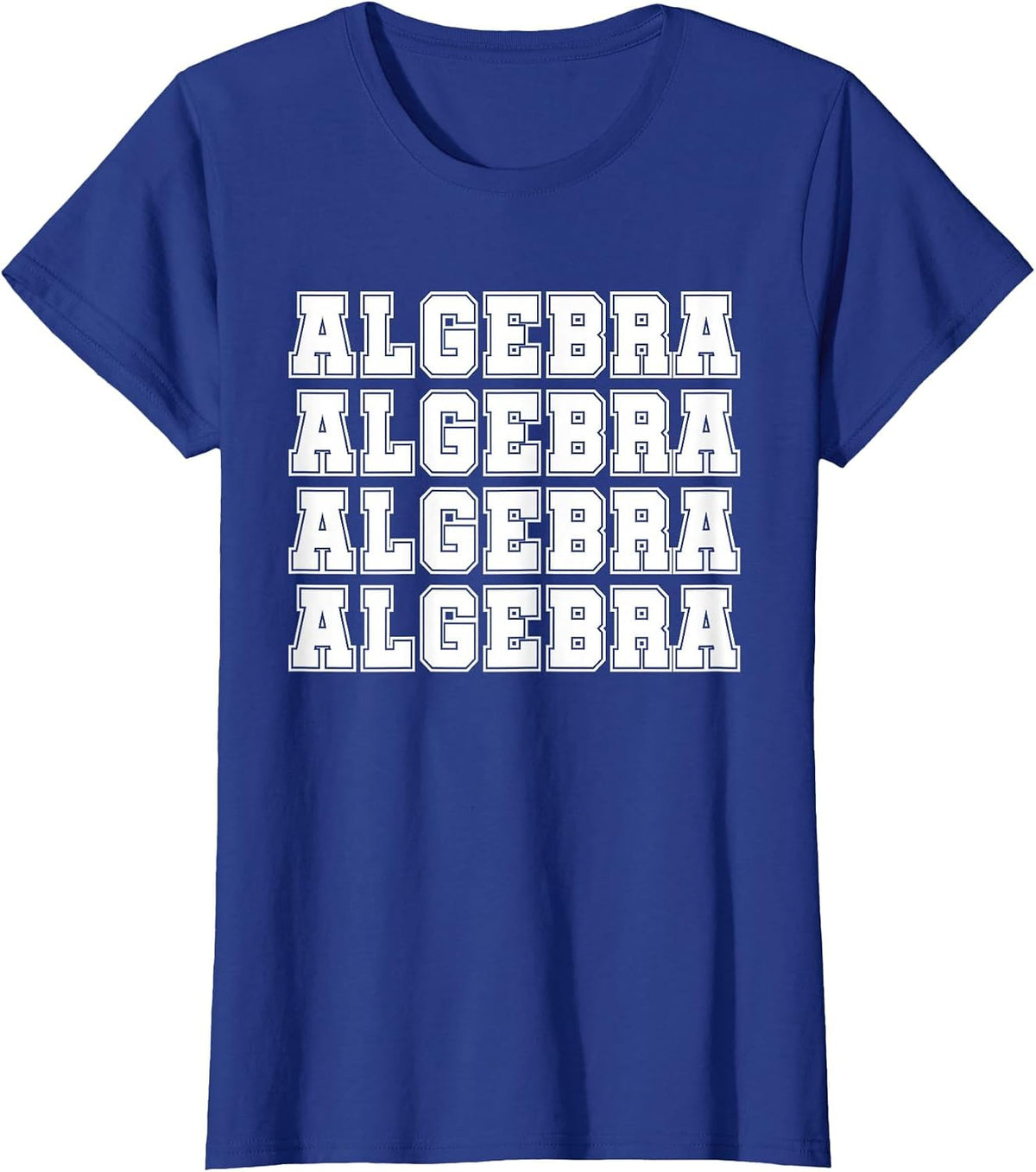 Algebra Teacher T-Shirt - Royal Blue