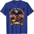 Saddle Up Buttercup Cowgirl Western Design T-Shirt - Royal Blue