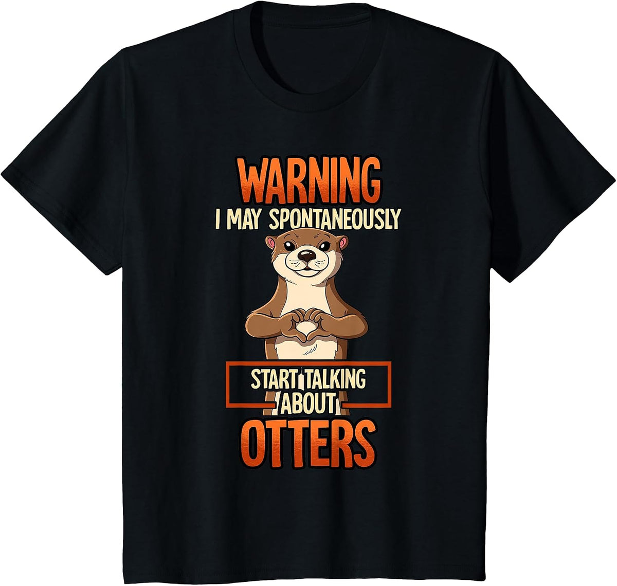 Otter T-Shirt - Black