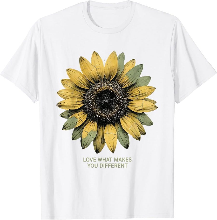 Men's Love What Makes You Different Sped Teacher T-Shirt - White
