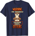 Otter T-Shirt - Navy Blue