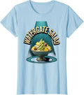 Women's Watergate Salad Thanksgiving Dish Bootleg 90's Rap Rock T-Shirt - Baby Blue