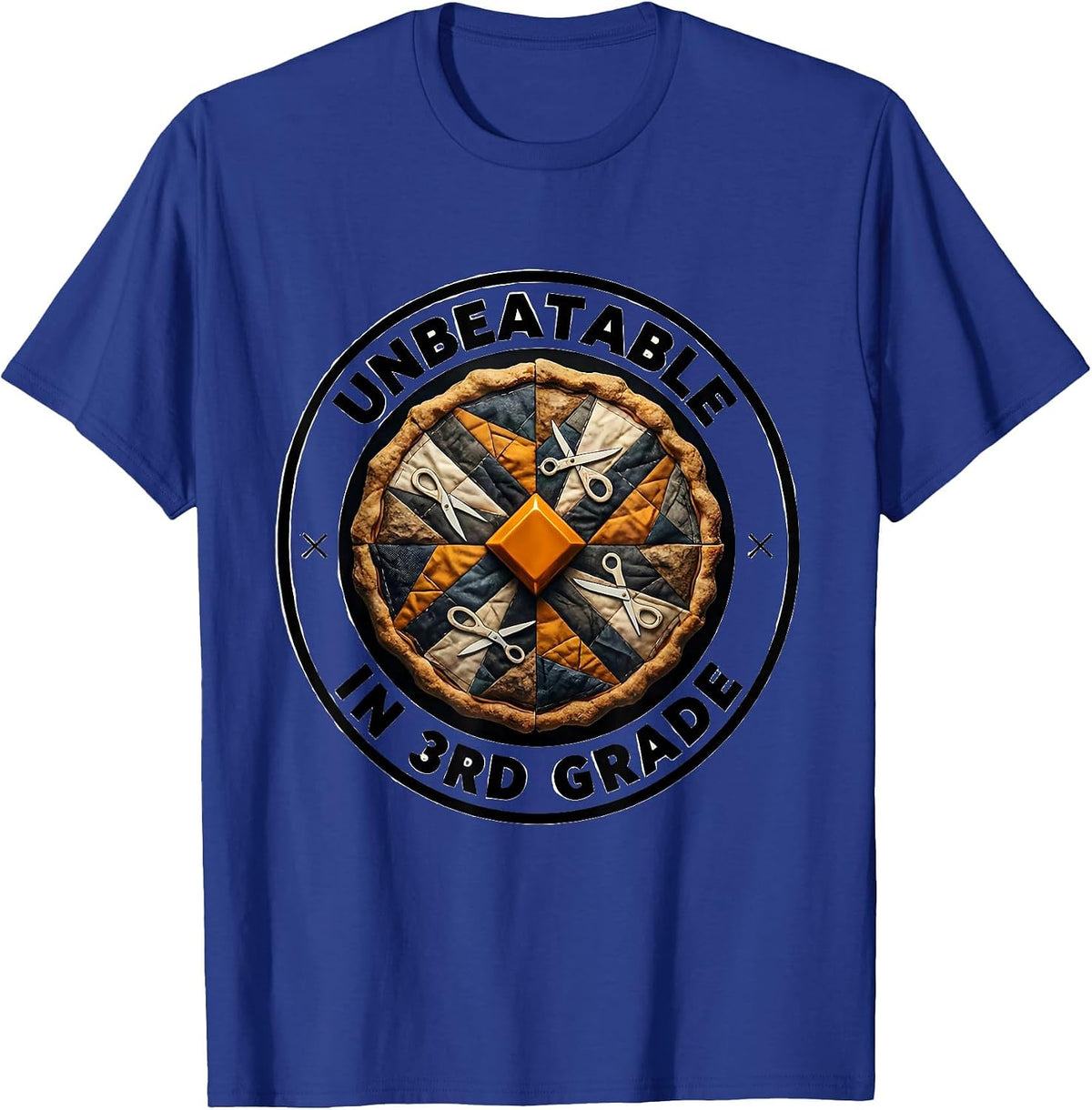 Unbeatable In 3rd Grade Funny Back To School Kids Teachers T-Shirt - Royal Blue