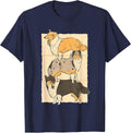 Rough Collie Dogs T-Shirt - Navy Blue