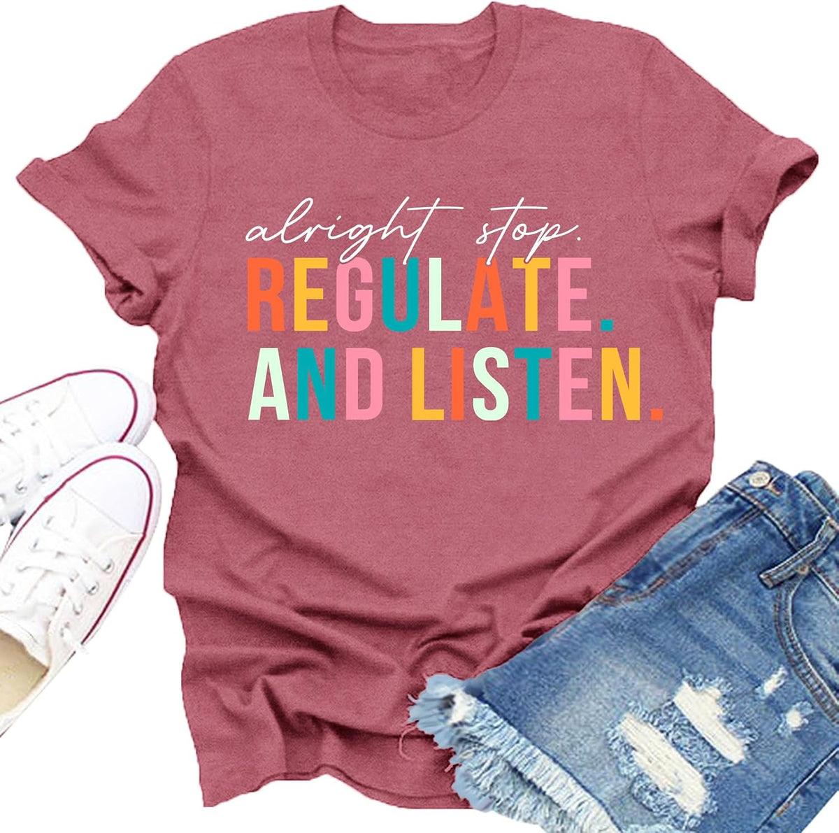 Womens School Psychologist Shirt Teacher Speech Therapist T-Shirt - Pink