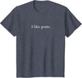 Mademark Goats T-Shirt - Heather Blue-i Like Goats