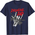 Marching Band Drum Major Drumline Dad T-Shirt - Navy Blue