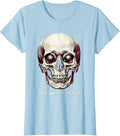 Women's Sleep When You're Dead Death Metal Design T-Shirt - Baby Blue