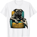 Men's Beware, My Pittie Wants To Be Spoiled Funny Pitbull Dog Mom T-Shirt - White