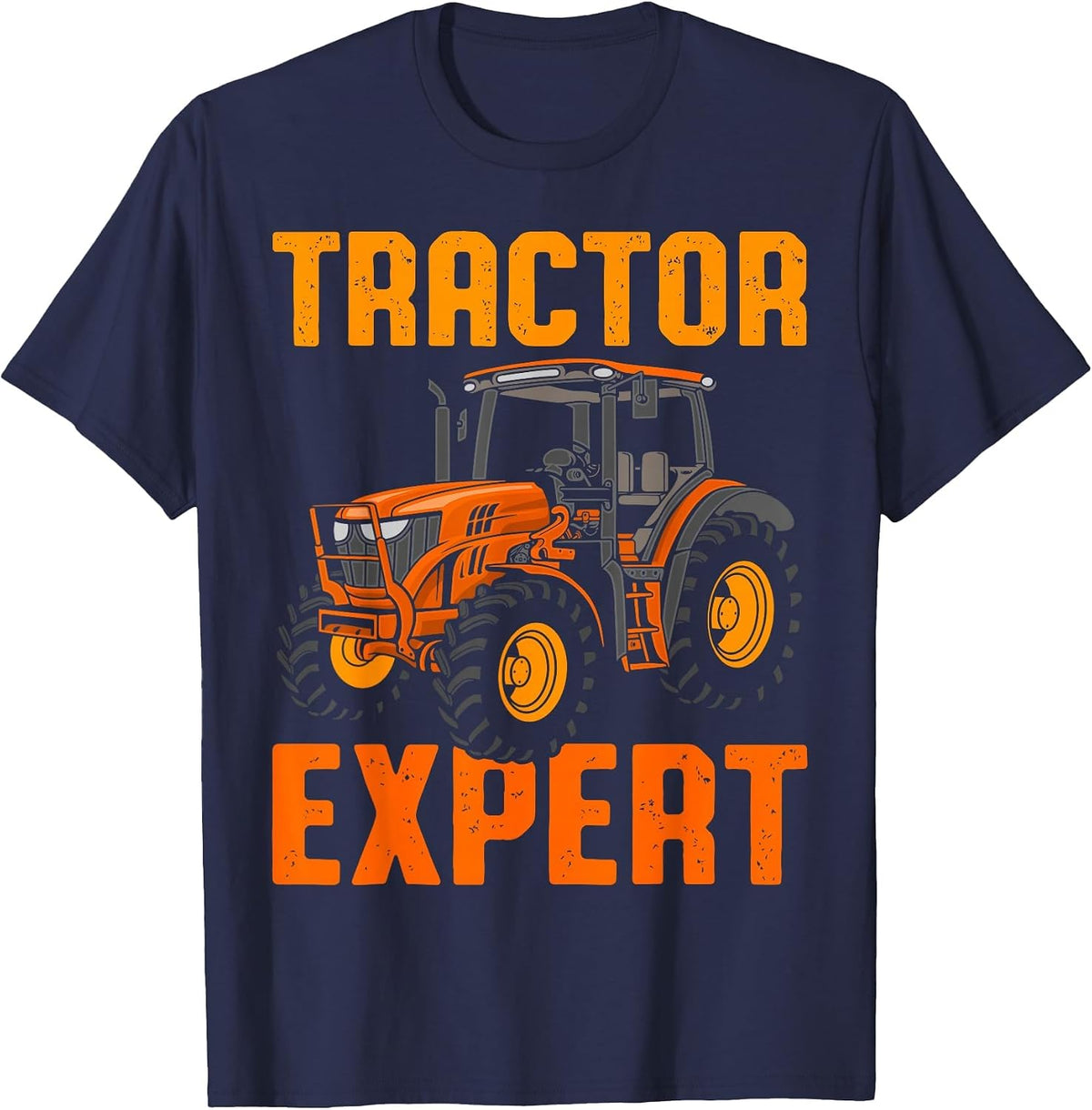 Tractor Expert T-Shirt - Navy Blue