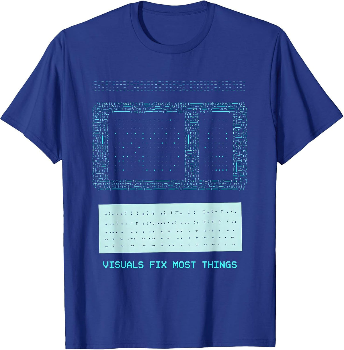 Men's Visuals Fix Most Things Special Education Teacher T-Shirt - Royal Blue