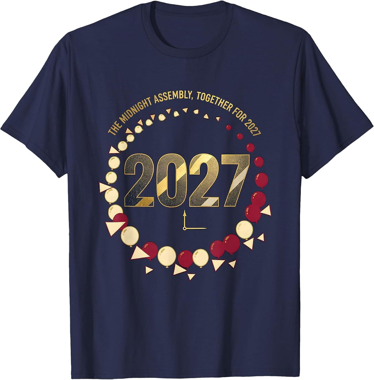 The Midnight Assembly Together For 2027 Family Matching T-Shirt - Navy Blue
