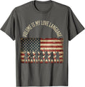 Volume Is My Love Language Metal Music Design T-Shirt - Asphalt Grey