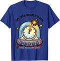 NICU Crew Warms Into 2026 Cartoon Nurse New Year Eve Party T-Shirt - Royal Blue