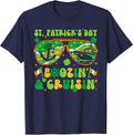 St Patricks Day Cruise Matching Cruising Boozing Drinking T-Shirt - Navy Blue