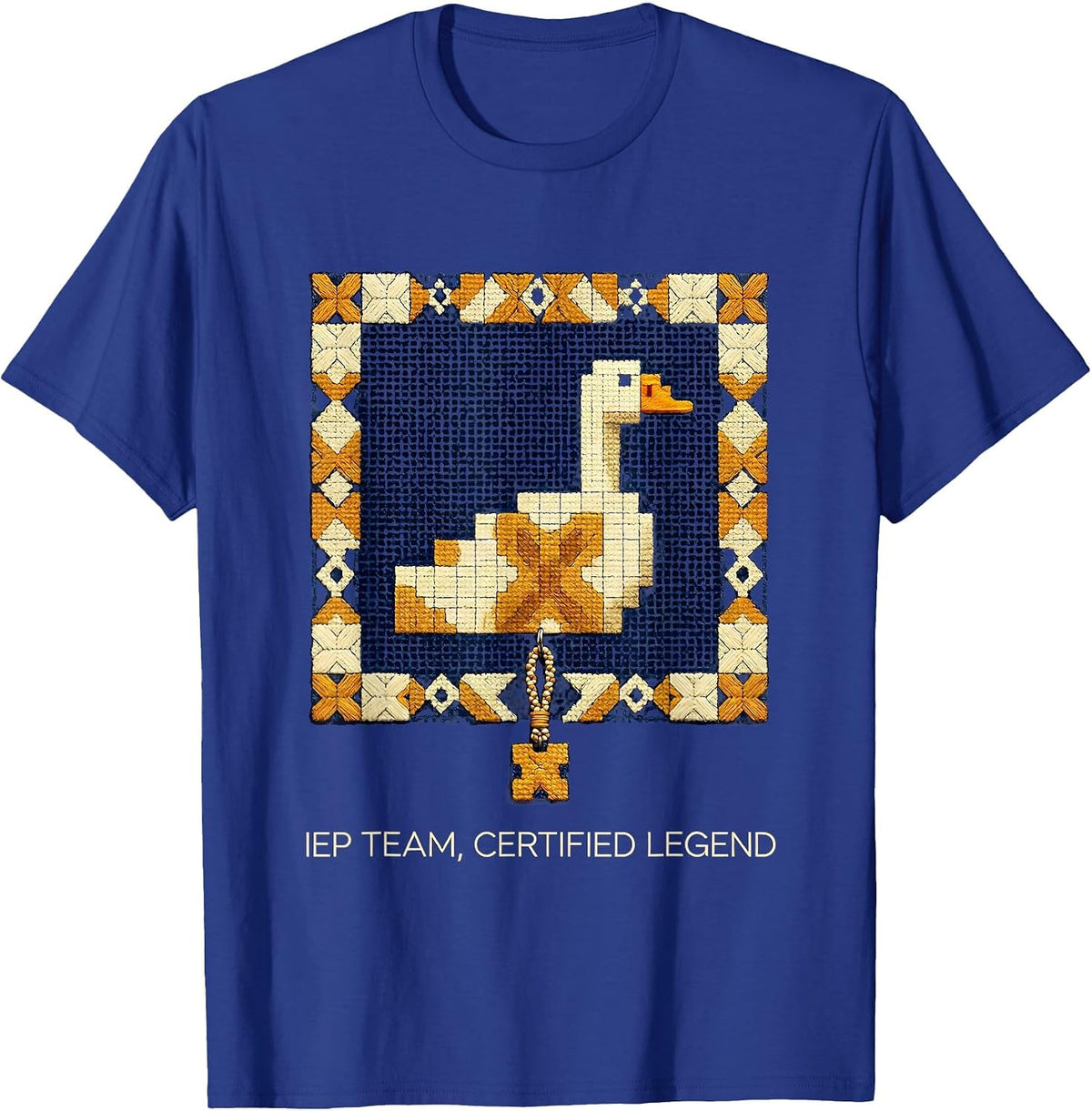 IEP Team Certified Legend Funny Special Education Teacher T-Shirt - Royal Blue