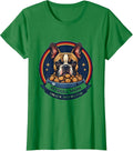 Women's Pitbull Mom Snack Inspector Funny Pitbull Dog Lover Humor T-Shirt - Kelly Green