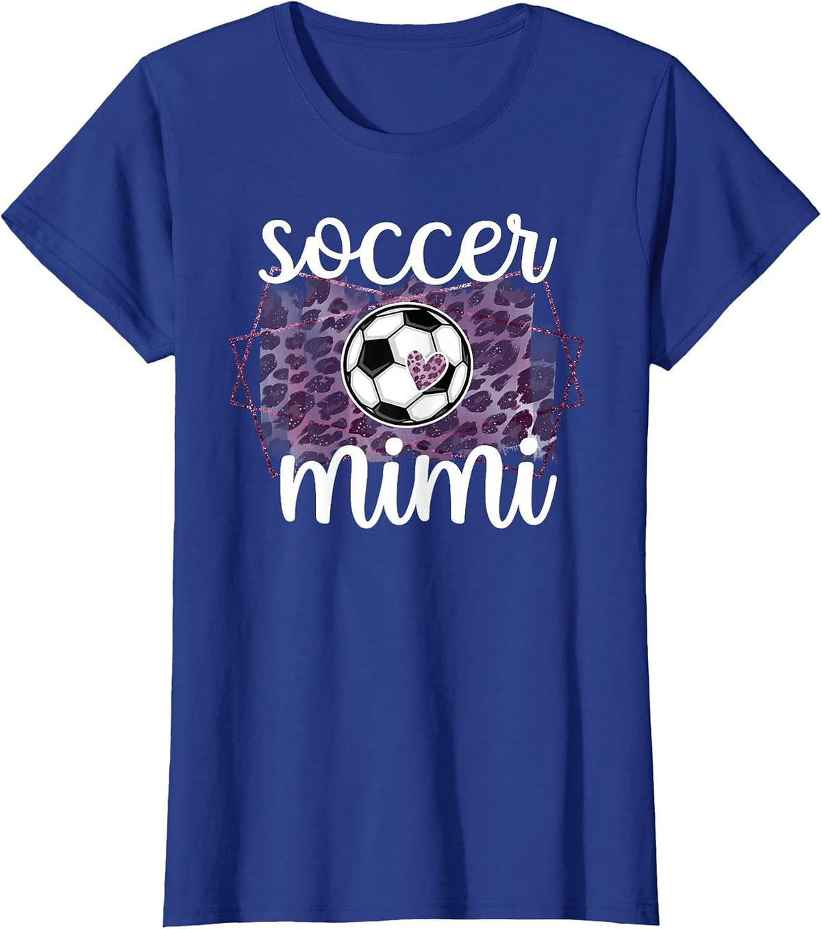Soccer Mimi Proud Soccer Player Grandmother Mimi T-Shirt - Royal Blue