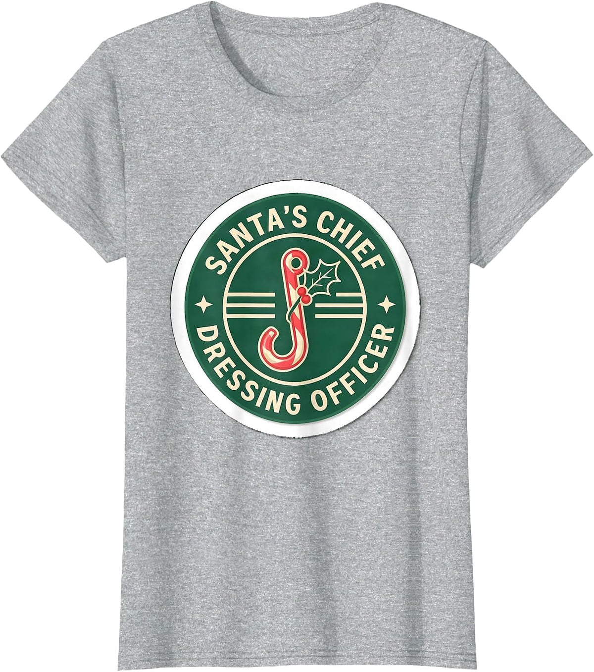 Santa's Chief Dressing Officer Occupational Therapy T-Shirt - Heather Grey