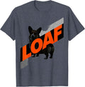 Loaf Funny Corgi Dog Lover Corgi Owner Humor T-Shirt - Heather Blue