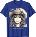 Country Girl At Heart Western Design T-Shirt - Royal Blue