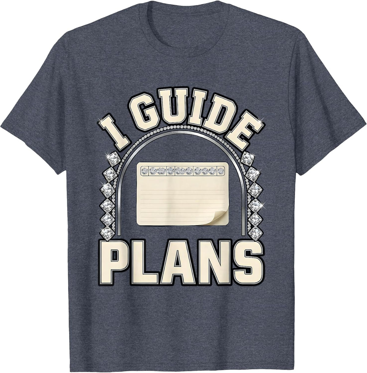 I Guide Plans Special Education Teacher Squad Appreciation T-Shirt - Heather Blue