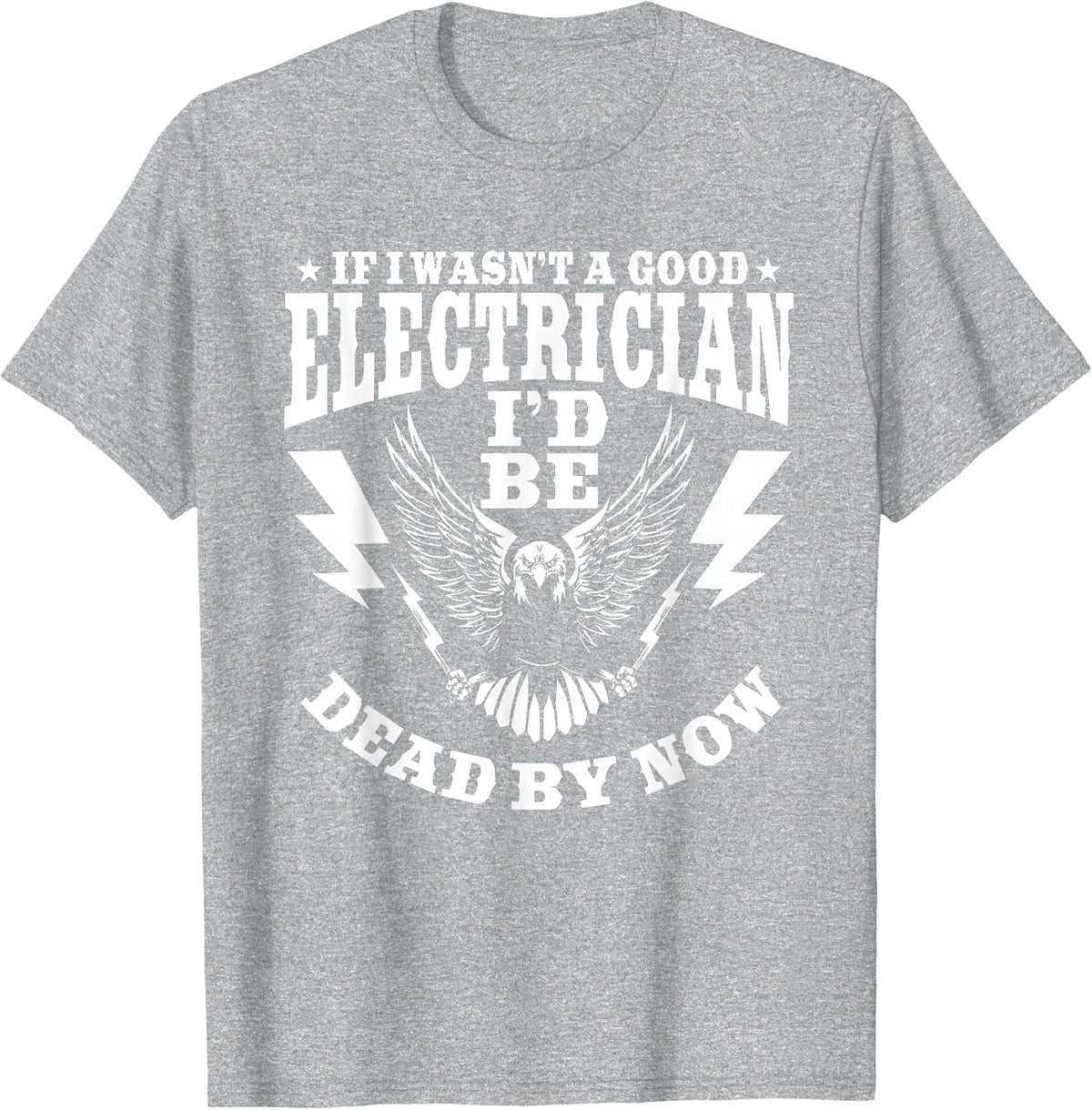 Electrician Electrical Repair Electronics Technician Wireman T-Shirt - Heather Grey