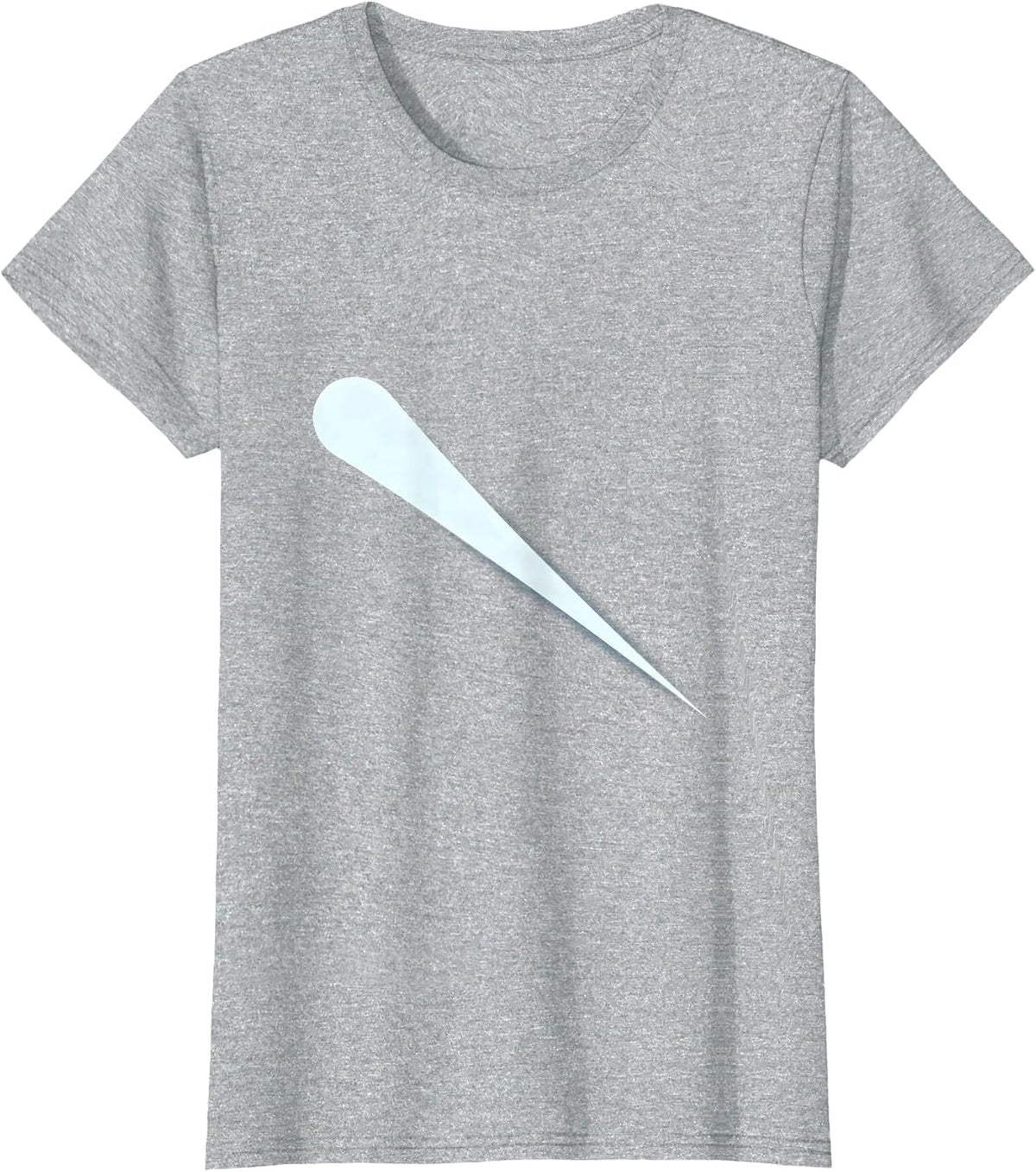 Women's Blazing Comet Through the Dark Night Sky T-Shirt - Heather Grey
