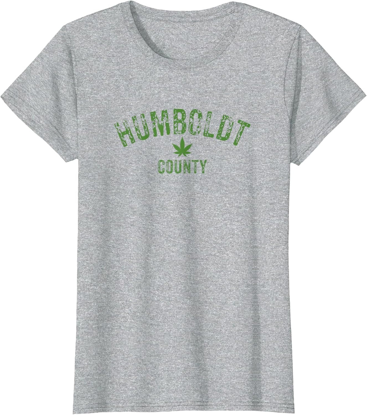 Humboldt County California Hemp Farmer Grower T-Shirt - Heather Grey