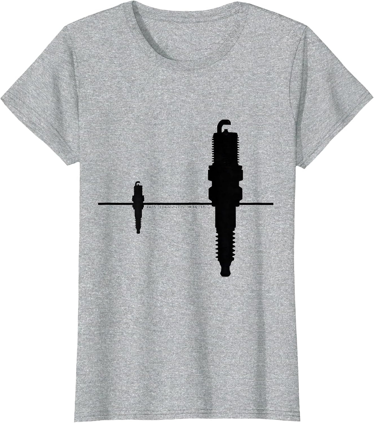Any Engine Has A Plug Diesel Has A Glow Plug Mechanic T-Shirt - Heather Grey