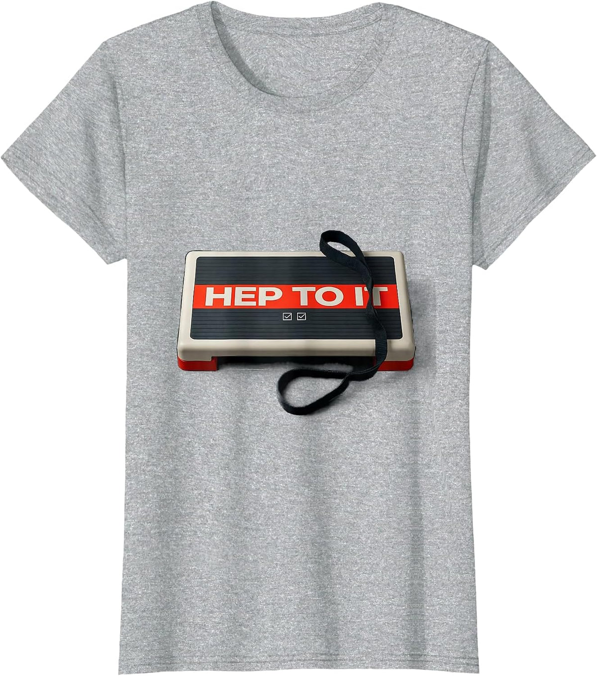 Women's HEP To It Minimalist Physical Therapy PT OT Gift T-Shirt - Heather Grey