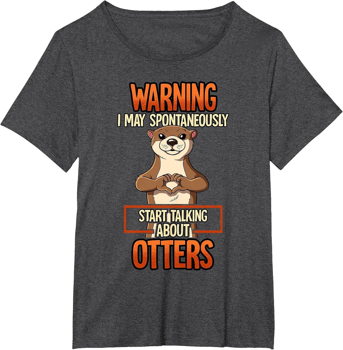 Otter T-Shirt - Dark Heather Grey