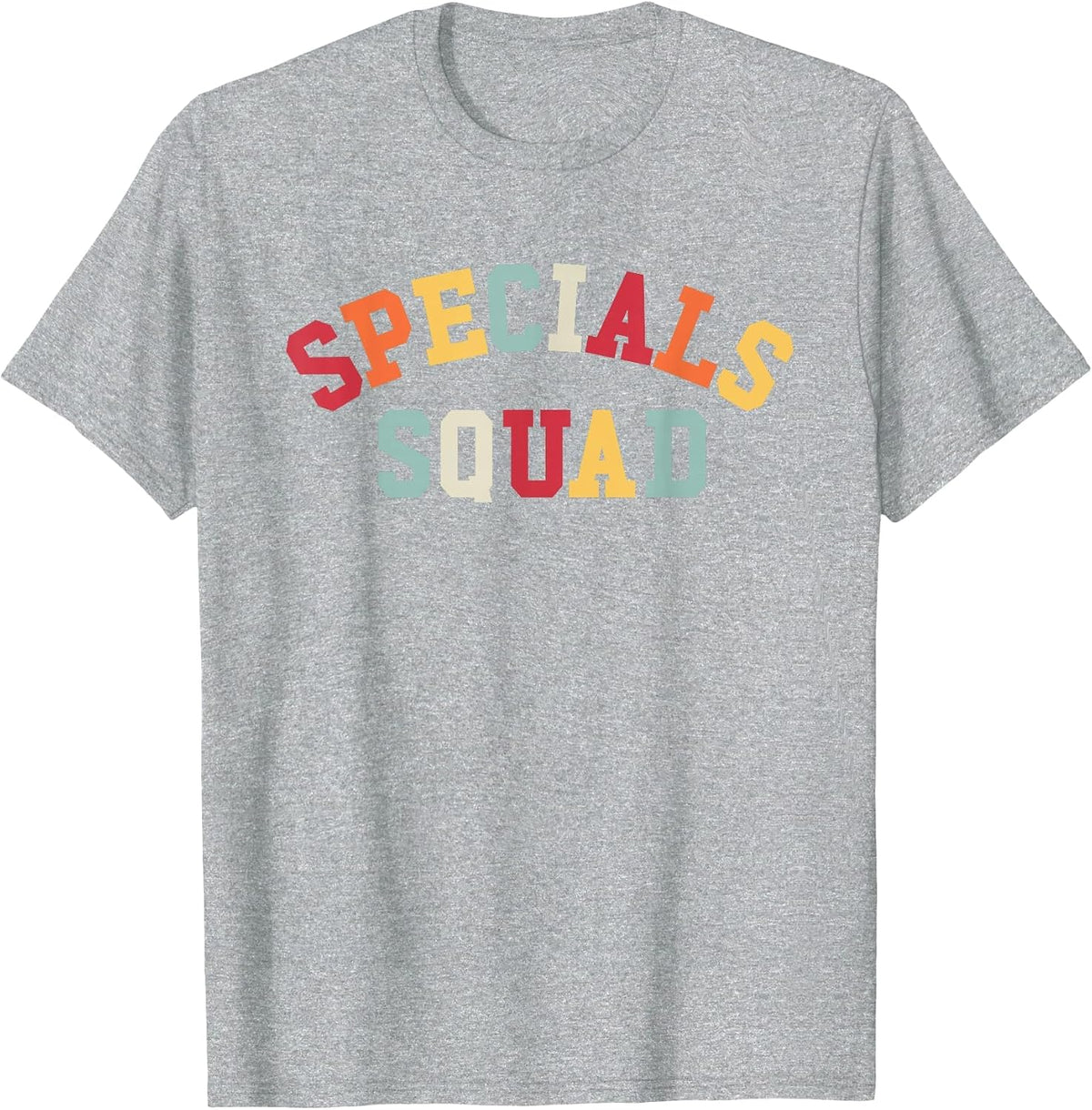 Specials Squad, Co-Curricular Teachers Team T-Shirt - Heather Grey