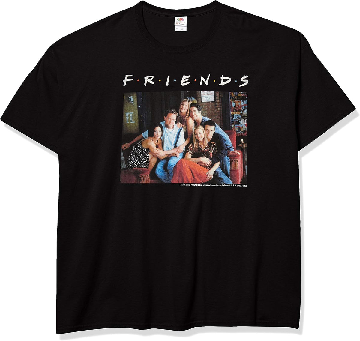 Warner Bros Unisex-Adult T-Shirt - Black