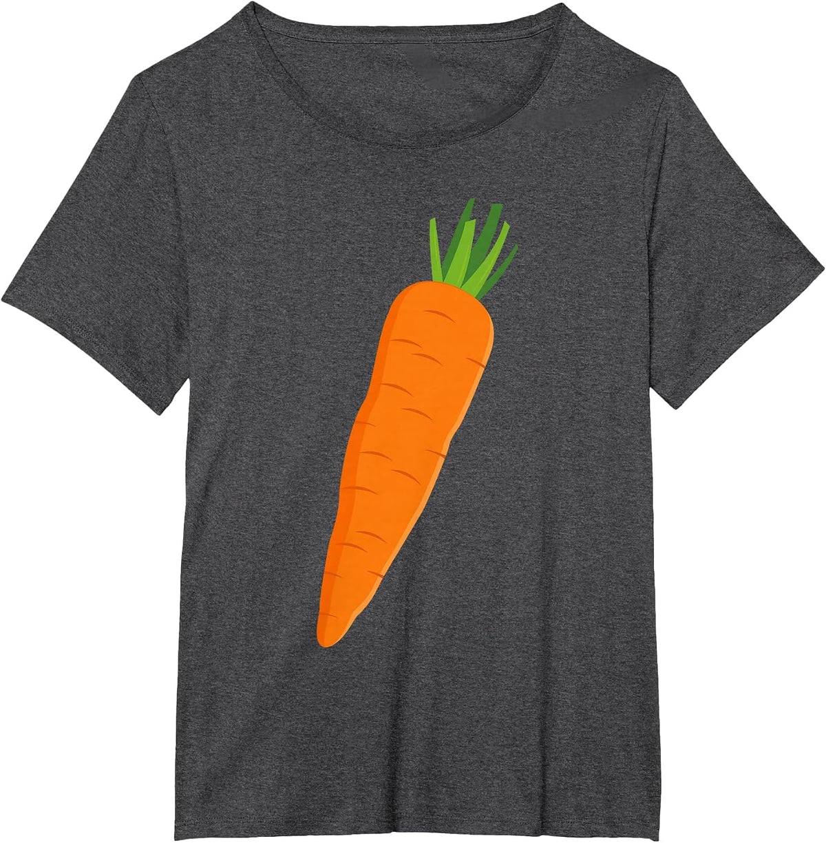 Matching Couple Costume Kid Funny Vegetable Carrot Halloween T-Shirt - Dark Heather Grey