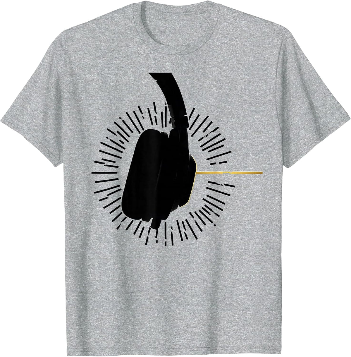 Men's Silhouette 911 Dispatcher Thin Line Tribute T-Shirt - Heather Grey