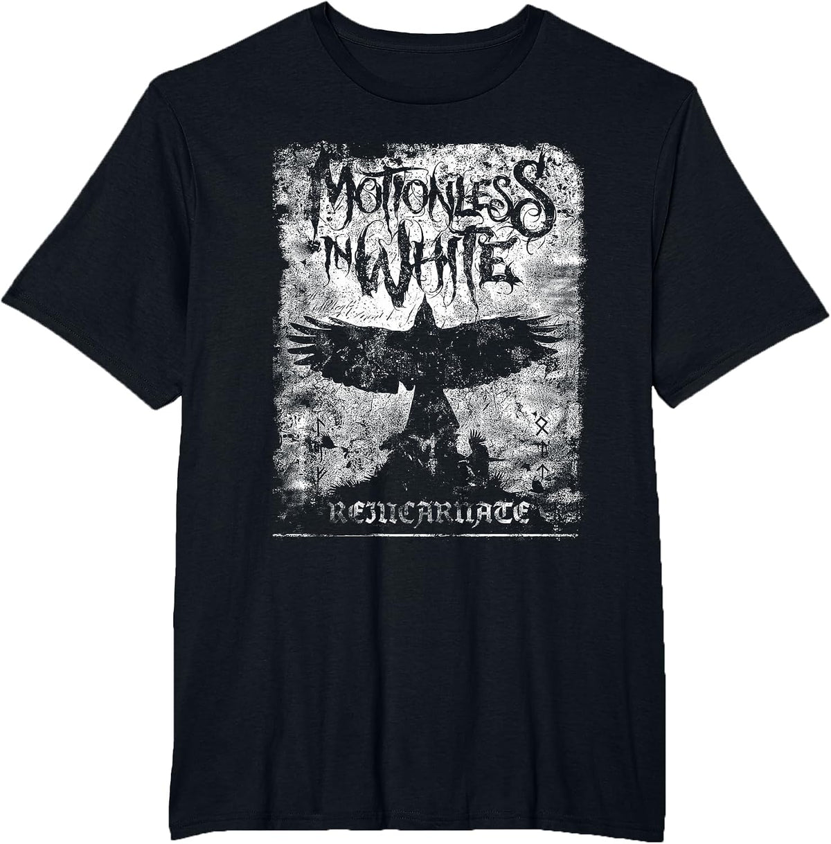 Motionless in White - Official Merchandise - Reincarnate T-Shirt - Black