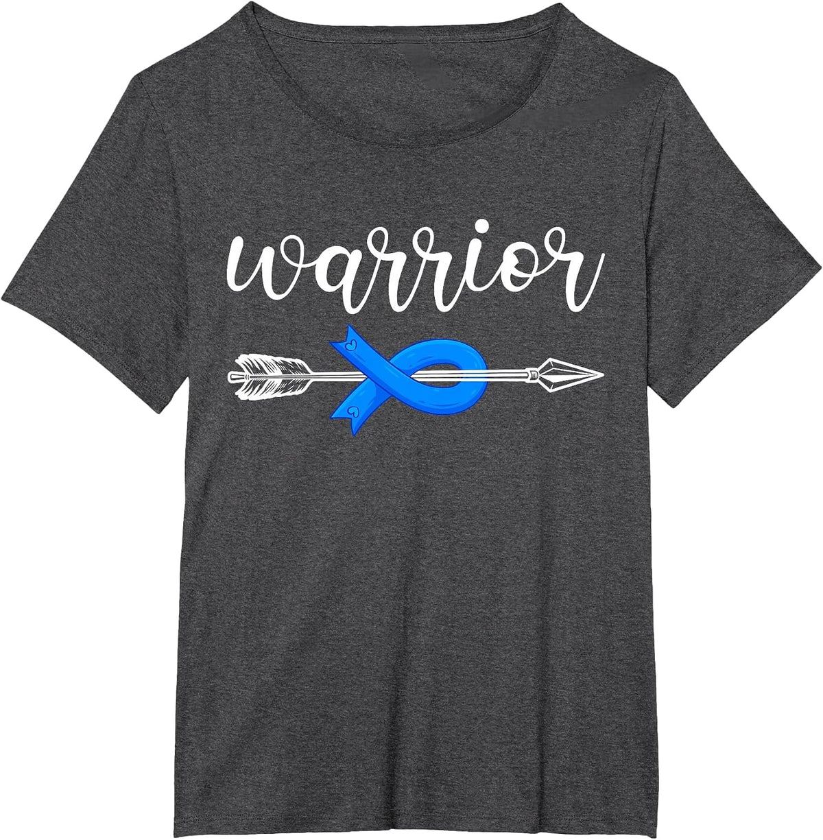 Autism Awareness Women Men Kids Autism Warrior Autistic ASD T-Shirt - Dark Heather Grey