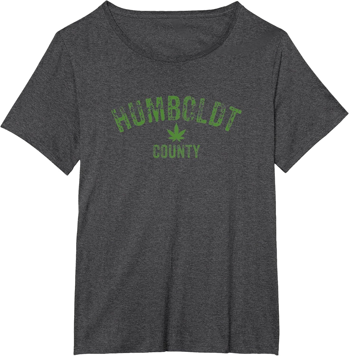 Humboldt County California Shirt Hemp Farmer Grower Tee T-Shirt - Dark Heather Grey