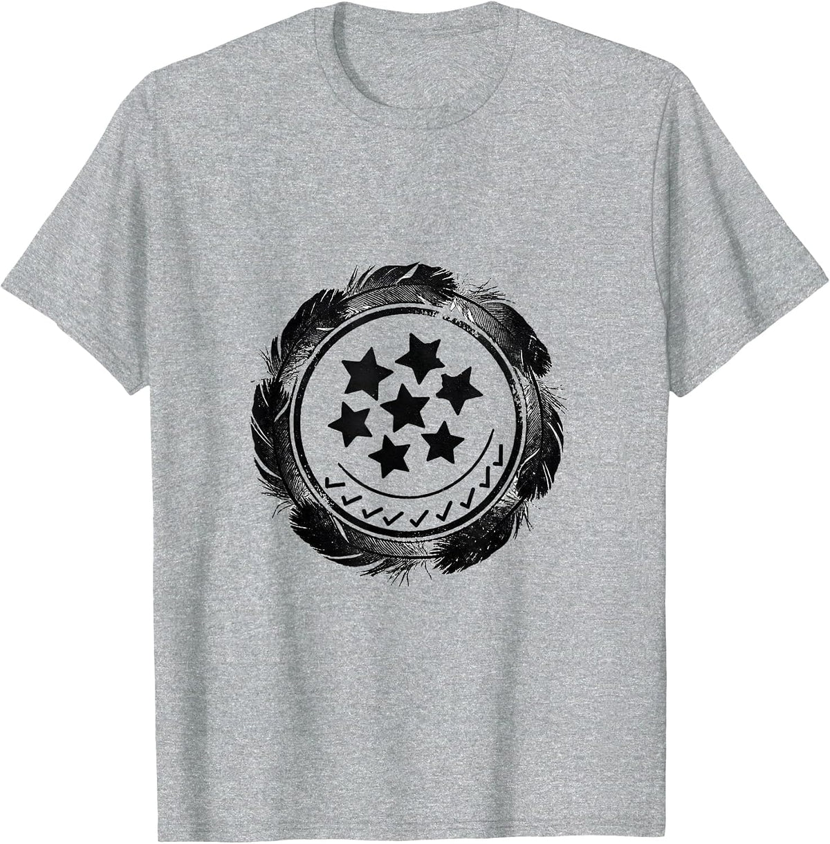 Men's Stamp Badge ABA RBT Therapist Occupational Pride T-Shirt - Heather Grey